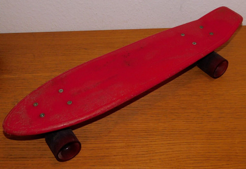 Mini planche roulette rouge - à,